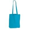marrawah coloured cotton long handle bag light blue