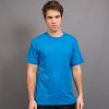 mens surf tee aqua blue mens surf tee aqua blue