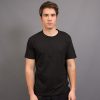 mens surf tee black mens surf tee black