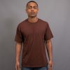 mens surf tee chocolate mens surf tee chocolate