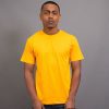 mens surf tee gold mens surf tee gold