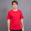 mens surf tee red mens surf tee red