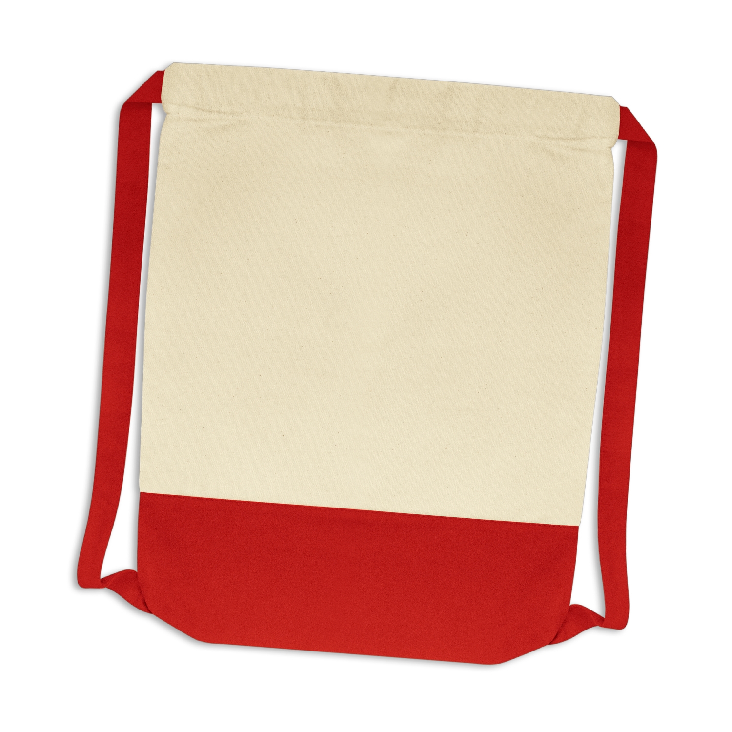 pirie reno cotton drawstring backpack red pirie reno cotton drawstring backpack red