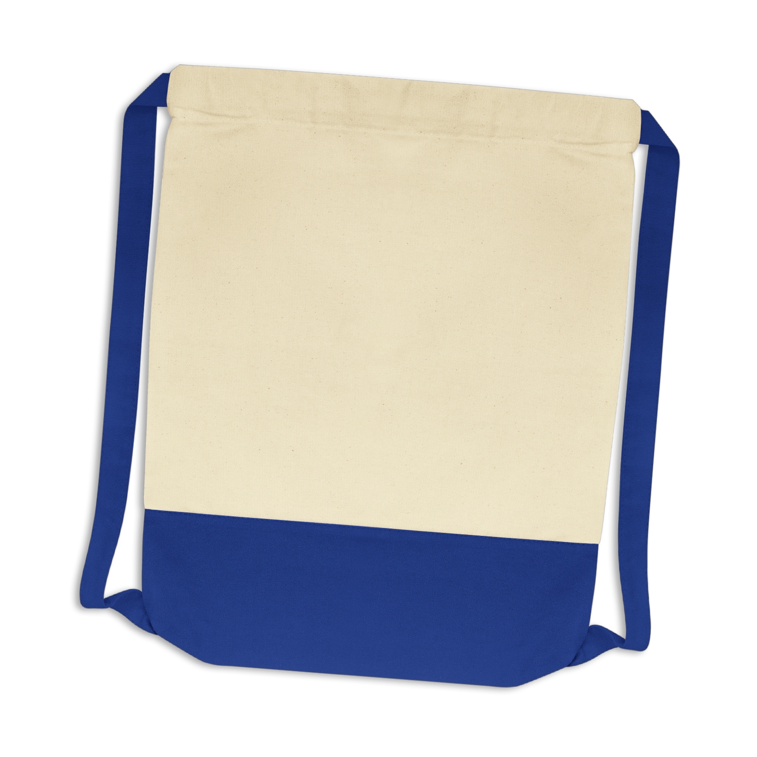 pirie reno cotton drawstring backpack royal blue pirie reno cotton drawstring backpack royal blue