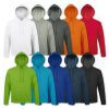 unisex hooded sweatshirt colour options