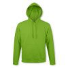 unisex hooded sweatshirt lime