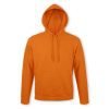 unisex hooded sweatshirt orange