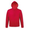unisex hooded sweatshirt red