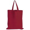 wilcannia short handle tote bag maroon