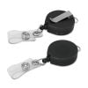 workplace retractable id holder black