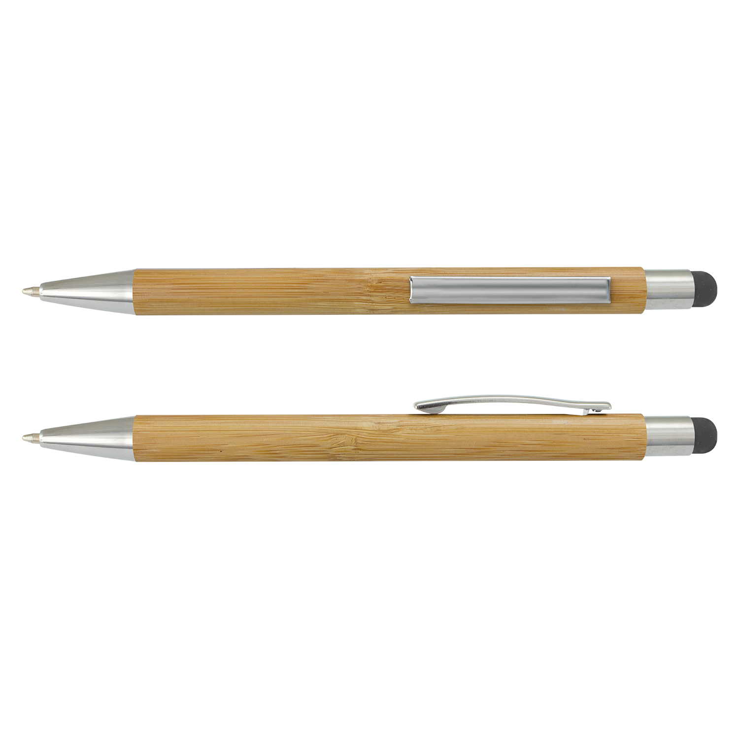 bamboo stylus pen natural silver bamboo stylus pen natural silver