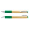 bamboo twist on pen dark green bamboo twist on pen dark green