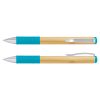 bamboo twist on pen light blue bamboo twist on pen light blue