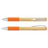 bamboo twist on pen orange bamboo twist on pen orange