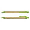cardboard pen bright green