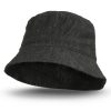 denim bucket hat black denim bucket hat black