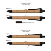 natural cork pen branding template natural cork pen branding template