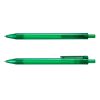 pet recycled pen translucent green pet recycled pen translucent green
