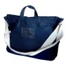 canvas conference shoulder bag blue rear canvas conference shoulder bag blue rear
