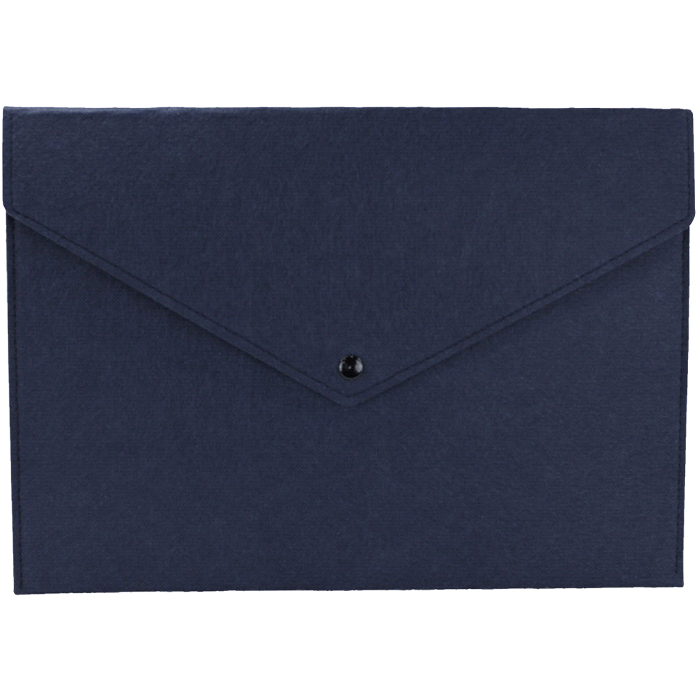 felt conference folder blue felt conference folder blue