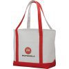heavy weight canvas tote bag red logo example heavy weight canvas tote bag red logo example