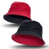 reversible bucket hat black red reversible bucket hat black red