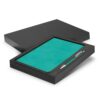 demio notebook and pen gift set Teal demio notebook and pen gift set Teal