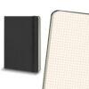 moleskine classic hard cover notebook large black grid