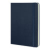 moleskine classic hard cover notebook large prussian blue