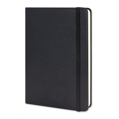 moleskine classic leather hard cover notebook large main