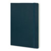 moleskine classic soft cover notebook large sapphire blue moleskine classic soft cover notebook large sapphire blue