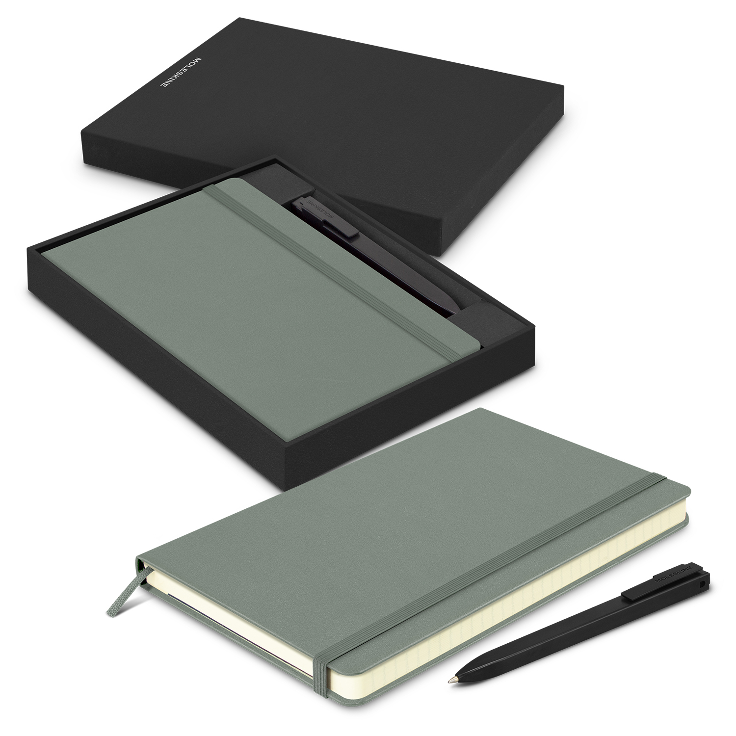 moleskine notebook and pen gift set grey moleskine notebook and pen gift set grey