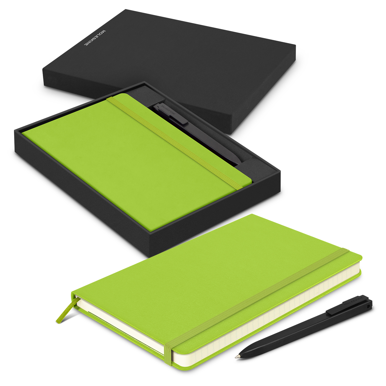 moleskine notebook and pen gift set light green moleskine notebook and pen gift set light green