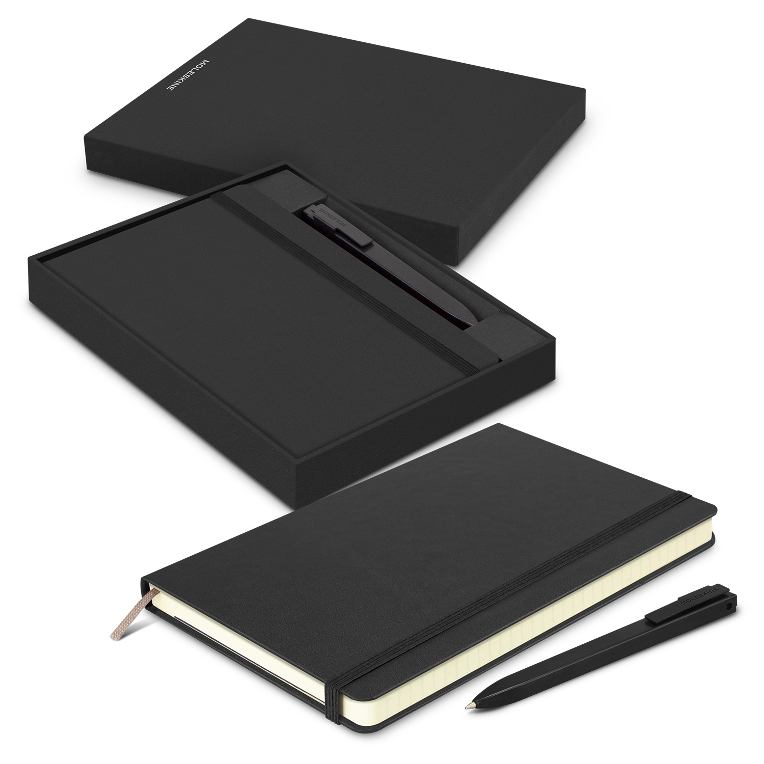 moleskine notebook and pen gift set reef black moleskine notebook and pen gift set reef black