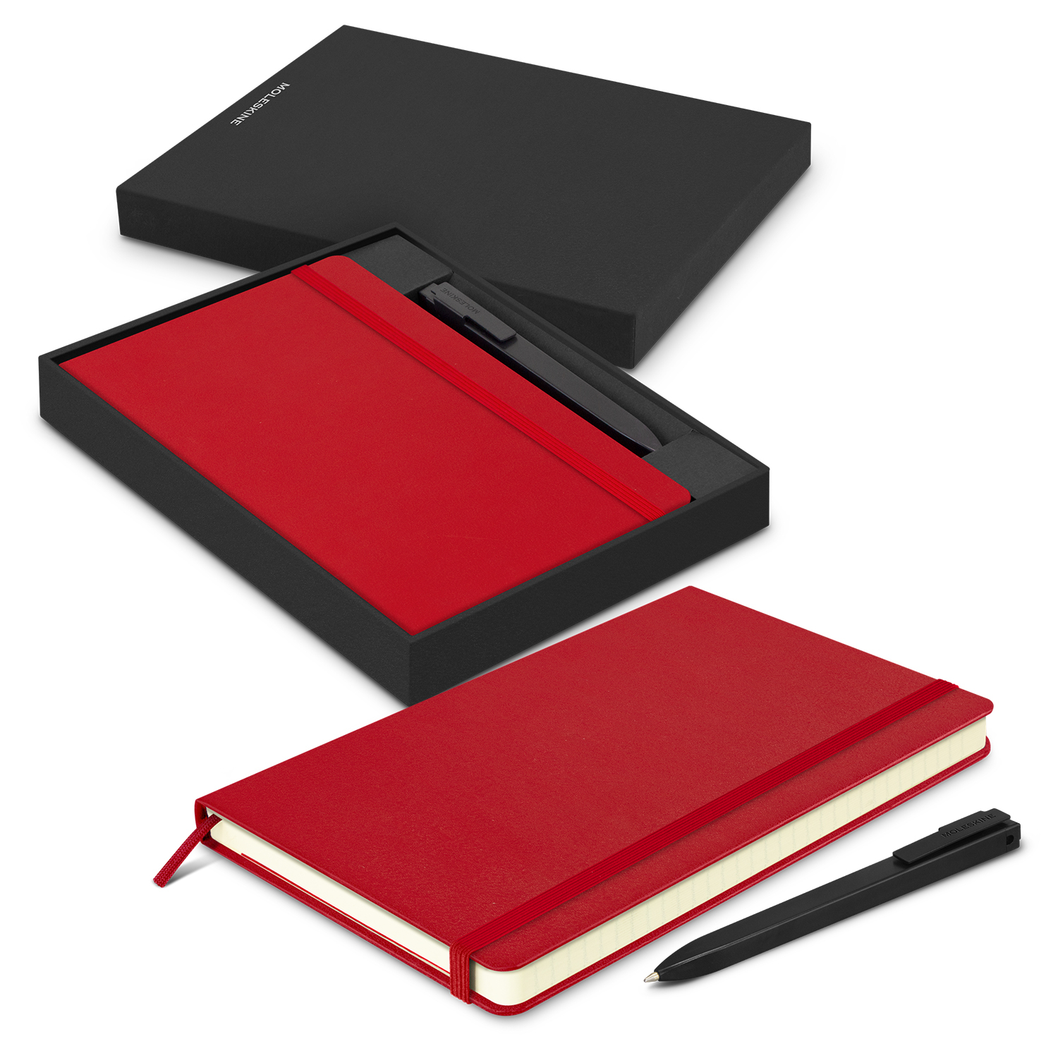 moleskine notebook and pen gift set scarlet red moleskine notebook and pen gift set scarlet red