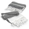 Babinda Throw Blanket charcoal