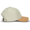 Bargo 6 Panel Cap ecru side Bargo 6 Panel Cap ecru side