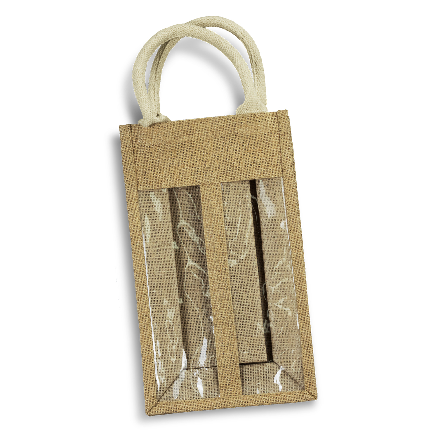 Geelong Double Wine Carrier natural Geelong Double Wine Carrier natural