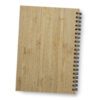Genoa Bamboo Notebook Medium back