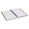 Genoa Bamboo Notebook Medium open