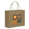 Isisford Jute Tote Bag main Isisford Jute Tote Bag main