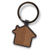 Kadina House Shaped Key Ring gunmetal dark Kadina House Shaped Key Ring gunmetal dark