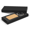 Loxton Key Ring Rectangle silver gift box