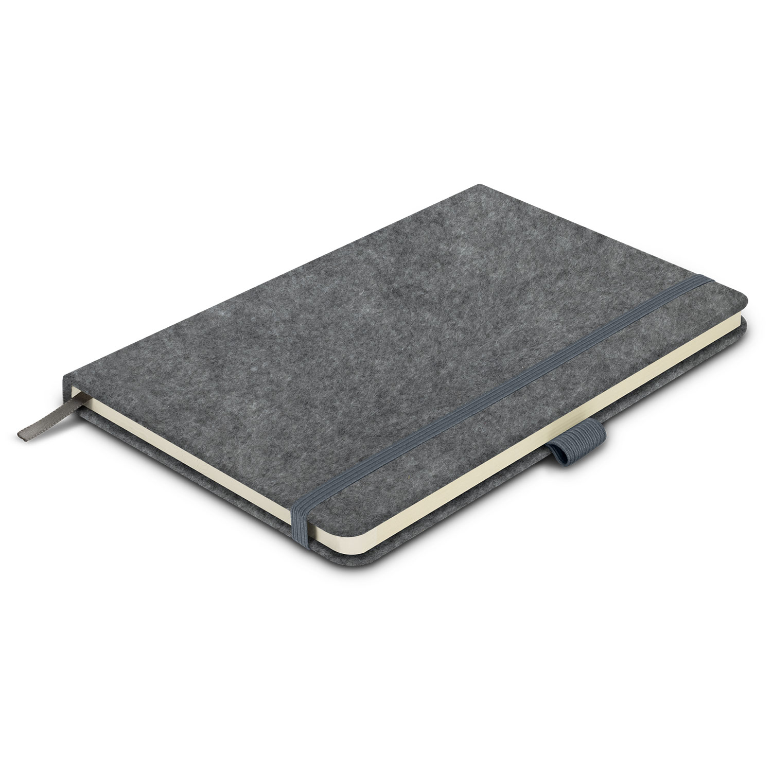 Paringa Hard Cover Notebook grey front Paringa Hard Cover Notebook grey front