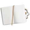 Springsure Paper Notebook open Springsure Paper Notebook open