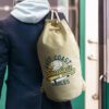 Walcha Canvas Barrel Bag feature Walcha Canvas Barrel Bag feature
