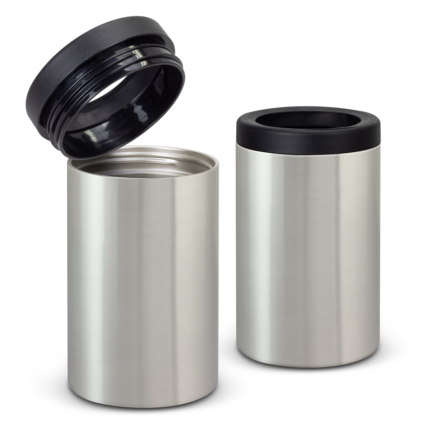 Bangalow Stubby Cooler silver Bangalow Stubby Cooler silver