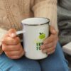 Darkan Enamel Mug 600ml feature