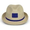 Denman Fedora Hat natural royal blue Denman Fedora Hat natural royal blue