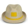 Denman Fedora Hat natural yellow Denman Fedora Hat natural yellow